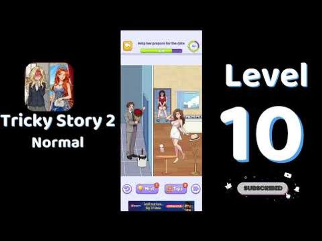 Видео-прохождение уровня 10 Tricky Story 2