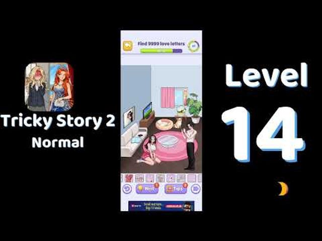 Видео-прохождение уровня 14 Tricky Story 2
