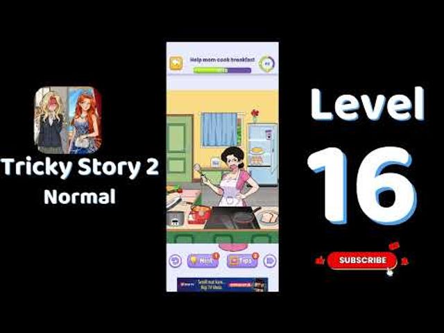 Видео-прохождение уровня 16 Tricky Story 2