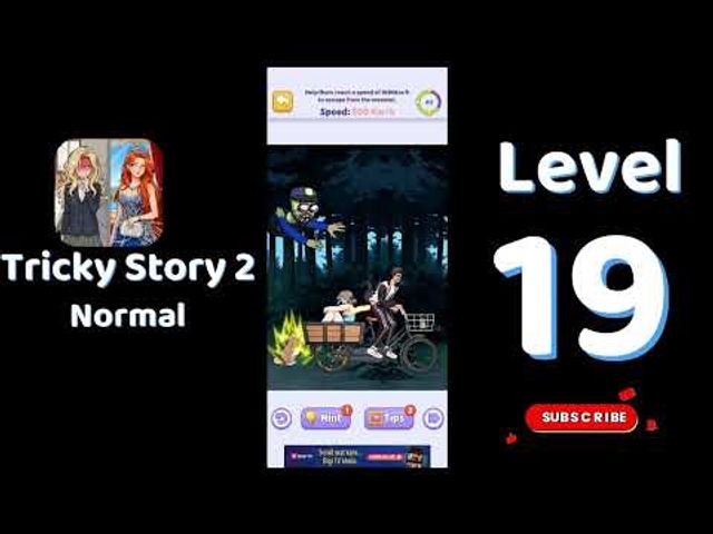 Видео-прохождение уровня 19 Tricky Story 2