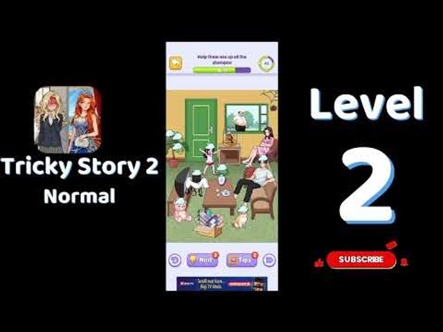 Видео-прохождение уровня 2 Tricky Story 2