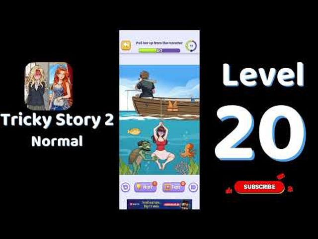 Видео-прохождение уровня 20 Tricky Story 2