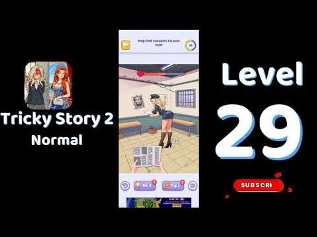 Видео-прохождение уровня 29 Tricky Story 2
