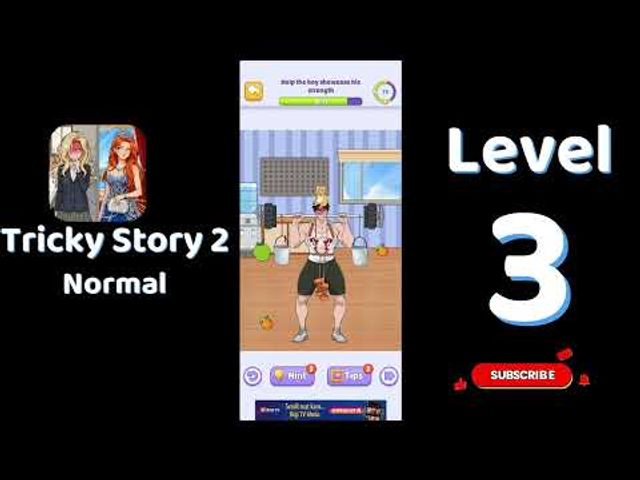 Видео-прохождение уровня 3 Tricky Story 2