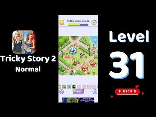 Видео-прохождение уровня 31 Tricky Story 2