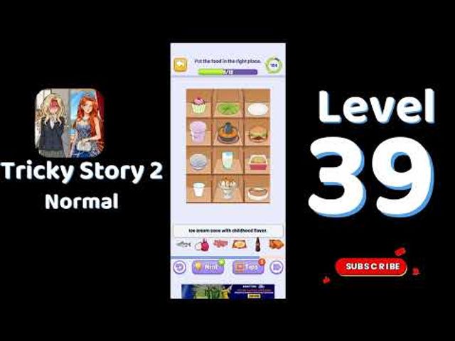 Видео-прохождение уровня 39 Tricky Story 2