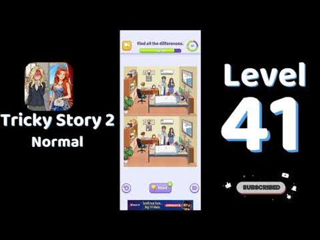 Видео-прохождение уровня 41 Tricky Story 2