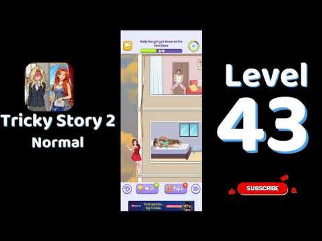Видео-прохождение уровня 43 Tricky Story 2