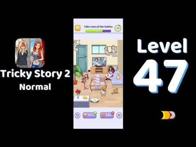 Видео-прохождение уровня 47 Tricky Story 2