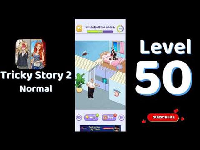 Видео-прохождение уровня 50 Tricky Story 2