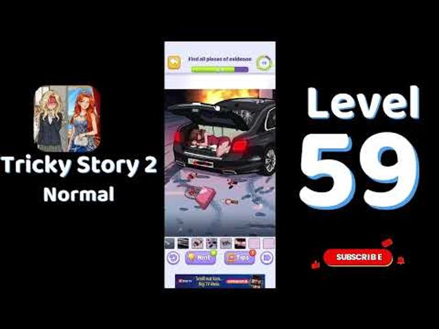 Видео-прохождение уровня 59 Tricky Story 2