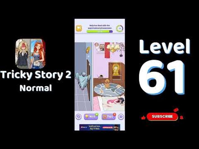 Видео-прохождение уровня 61 Tricky Story 2