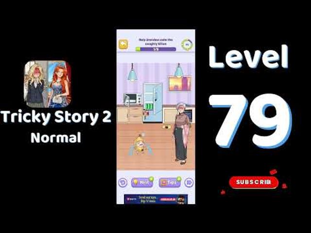 Видео-прохождение уровня 79 Tricky Story 2