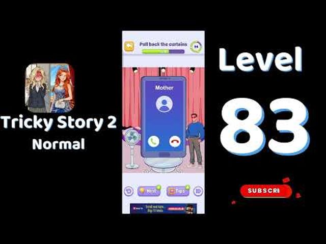 Видео-прохождение уровня 83 Tricky Story 2