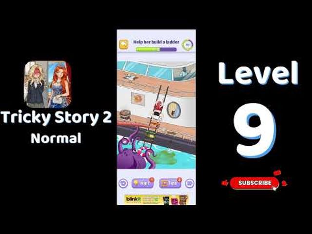 Видео-прохождение уровня 9 Tricky Story 2