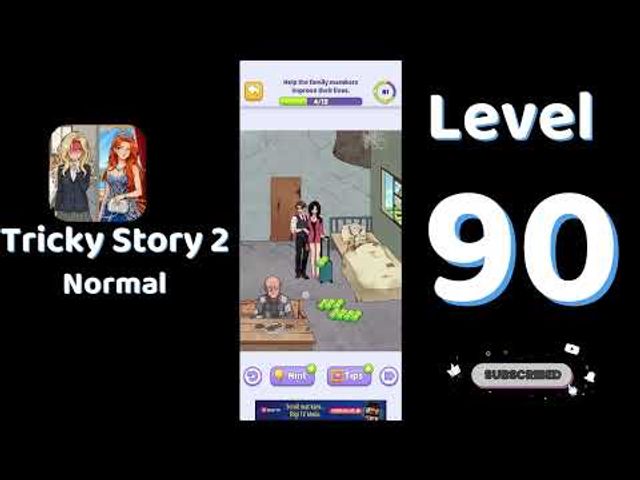 Видео-прохождение уровня 90 Tricky Story 2