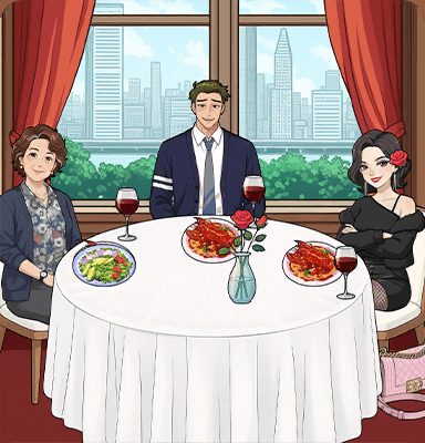 Tricky Story Story 1: The Perfect Revenge уровень 20: Помогите Анне рассердить маму Райана — скриншот сцены