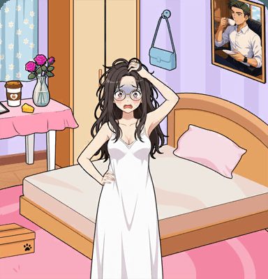Tricky Story Story 1: The Perfect Revenge уровень 5: Помогите Анне подготовиться к работе — скриншот сцены