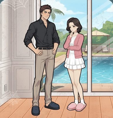 Tricky Story Story 1: The Perfect Revenge уровень 52: Помогите Анне и Итану украсить их новый дом — скриншот сцены