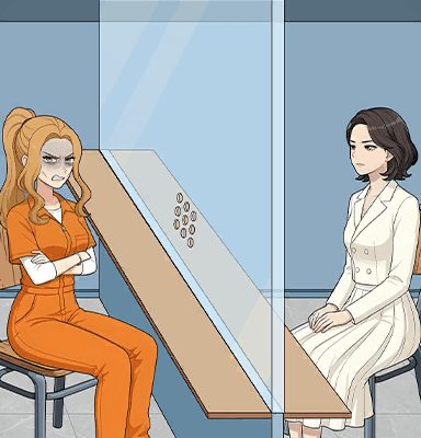 Tricky Story Story 1: The Perfect Revenge уровень 54: Помогите Анне противостоять Карен — скриншот сцены