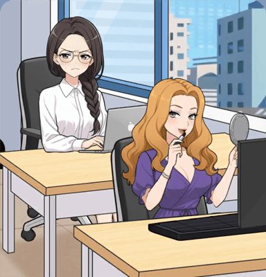 Tricky Story Story 1: The Perfect Revenge уровень 7: Помогите Анне разобраться с Карен — скриншот сцены