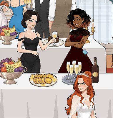 Tricky Story Story 2: Hidden Heiress уровень 1: Помогите Райли разоблачить ее фальшивых друзей — скриншот сцены