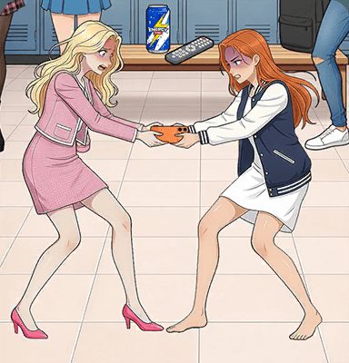 Tricky Story Story 2: Hidden Heiress уровень 15: Помогите Райли набраться сил и вернуть телефон Клэр — скриншот сцены
