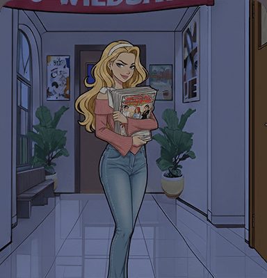 Tricky Story Story 2: Hidden Heiress уровень 42: Помогите Клэр тайно распространять листовки с клеветой на Райли — скриншот сцены