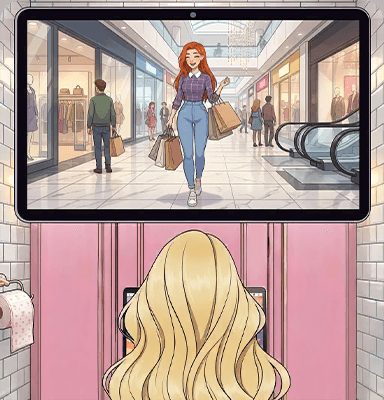 Tricky Story Story 2: Hidden Heiress уровень 44: Помогите Клэр отфотошопить изображения, чтобы собрать улики против Райли — скриншот сцены