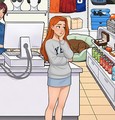 Tricky Story Story 2: Hidden Heiress уровень 45: Помогите Райли выбрать подарки для Лиама — скриншот сцены