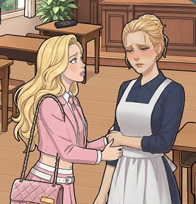 Tricky Story Story 2: Hidden Heiress уровень 46: Помогите Клэр убедить ее мать сохранить секрет — скриншот сцены