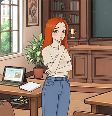 Tricky Story Story 2: Hidden Heiress уровень 48: Помогите Мэдди подготовиться признаться Лиаму в своих чувствах — скриншот сцены