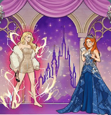 Tricky Story Story 2: Hidden Heiress уровень 53: Спасите Райли от нападения Клэр — скриншот сцены