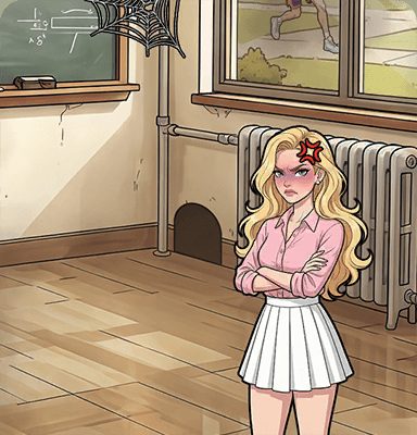 Tricky Story Story 2: Hidden Heiress уровень 57: Помогите Клэр выполнить ее работу по уборке — скриншот сцены