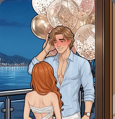 Tricky Story Story 2: Hidden Heiress уровень 65: Помогите Райли и Лиаму провести немного личного времени — скриншот сцены